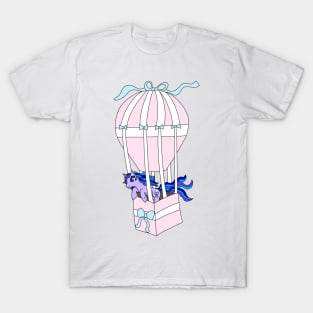 Hot Air Balloon Unicorn T-Shirt